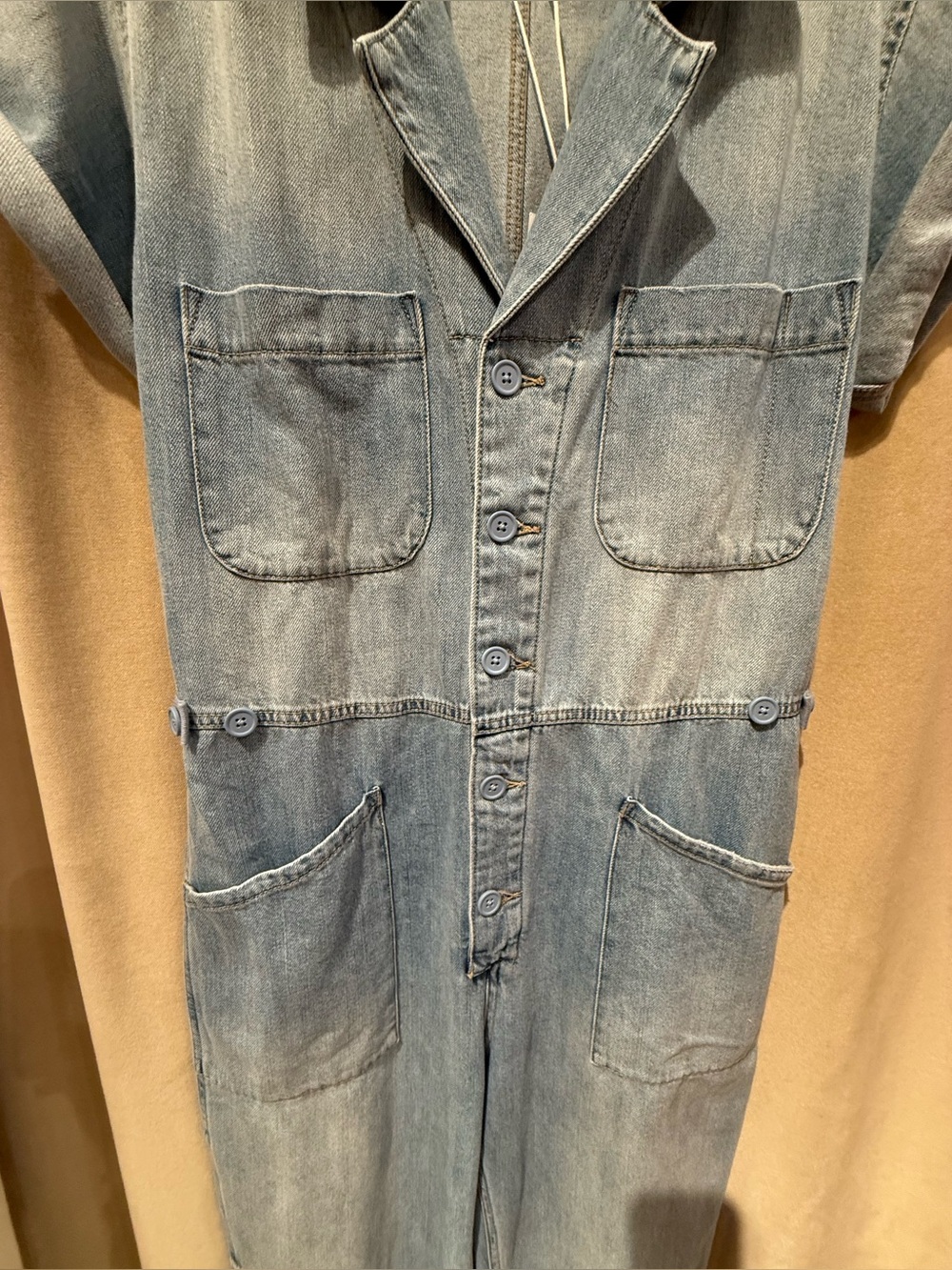 Pistola Grover Denim Jumpsuit - Picture 6 of 11